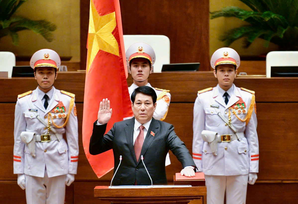 Đồng chí Lương Cường được bầu làm Chủ tịch nước